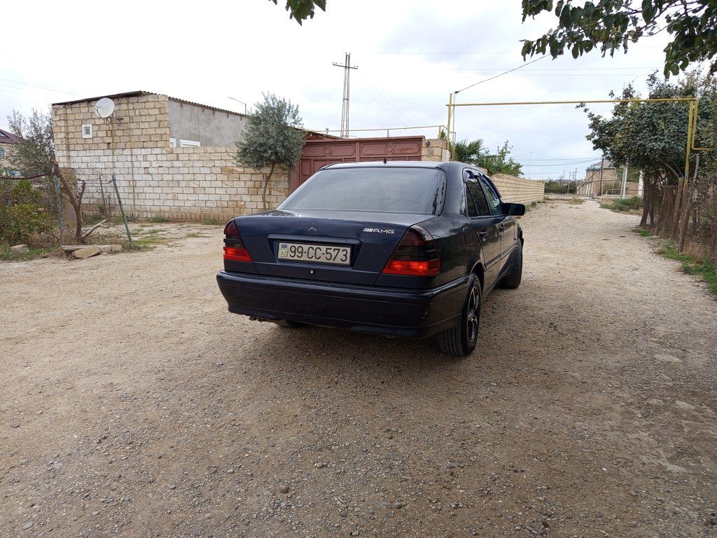 Mercedes C 200, 2.0 L, 1998 il, 552 539 km — Avtomobillər, Qusar (10)