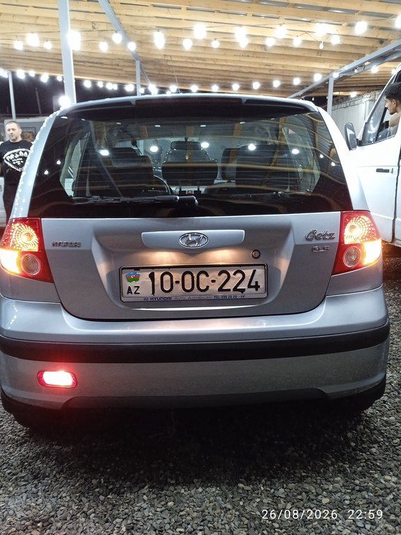 Hyundai Getz, 1.3 L, 2005 il, 39 000 km — Avtomobillər, Bakı (2)