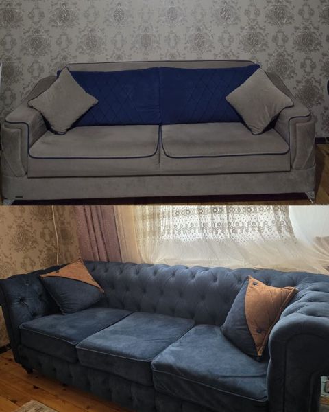 Divan her biri 340azn. Embawood mebelden alınıb. Teze kimidir. Unvan