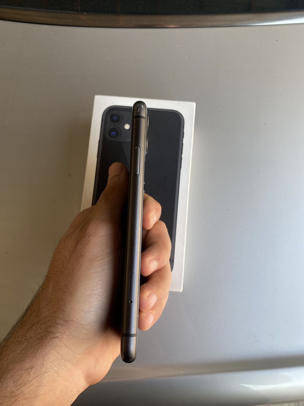 IPhone 11, 64 GB, Qara, Simsiz şarj, Face ID — Apple iPhone, Gəncə (4)