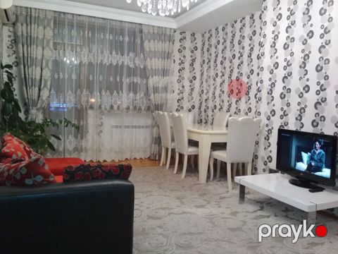 3-otaqlı yeni tikili kirayə verilir, Həsən Əliyev küç., 120 m²