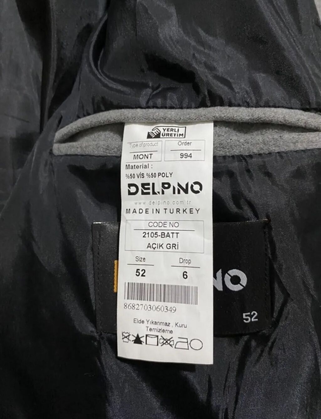 Palto, Defacto, XL, rəng - Boz — Şəxsi əşyalar, Bakı (5)