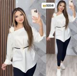 Zərif qadın bluzası – model 5216 hər rəngi var standart ölçü - Rəng — Mallar