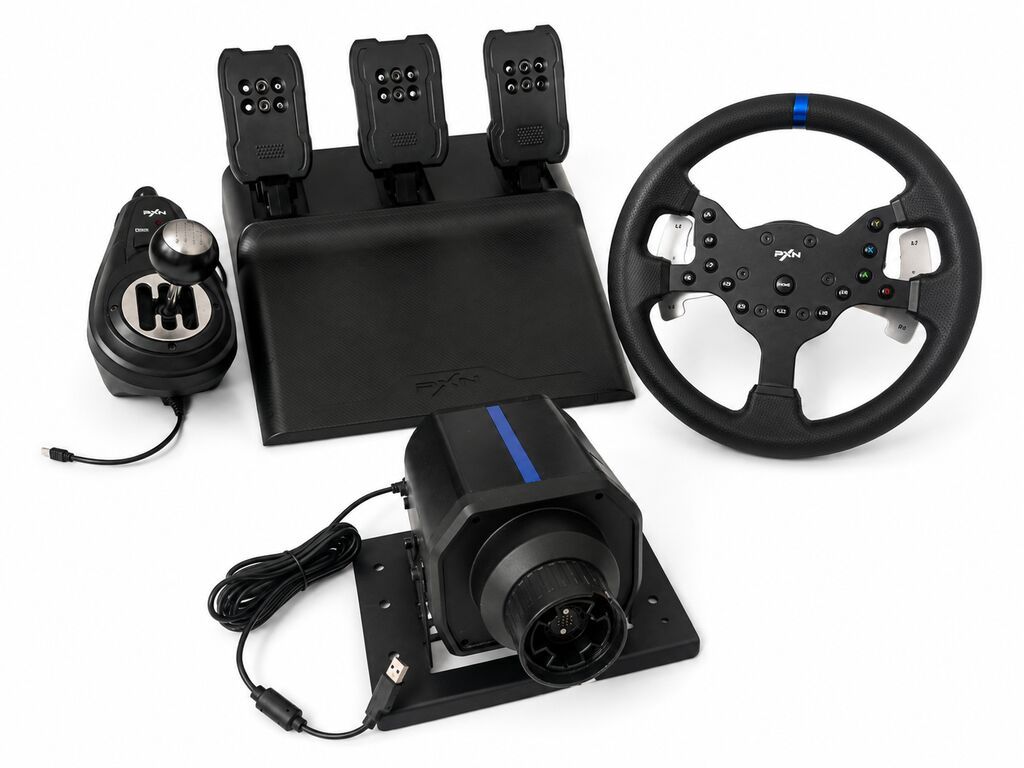 PXN V99 satılır. Sükan, pedal və sürətlər qutusu komplekt şəkildə — Elektronika, Bakı (3)