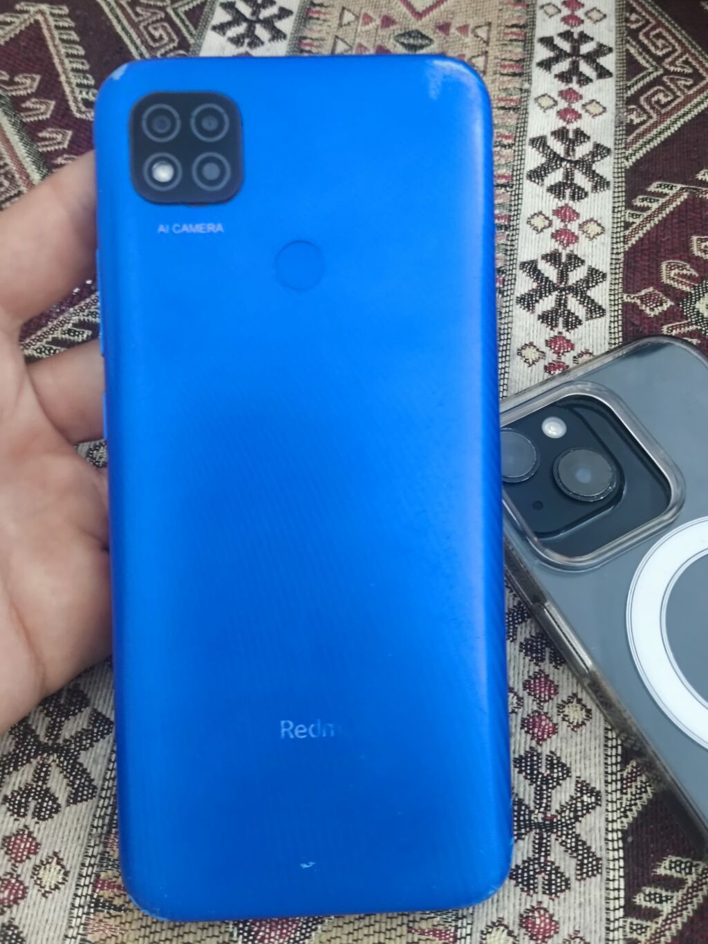 Redmi 32 GB, rəng - Mavi, Barmaq izi — Elektronika, Masazır (2)