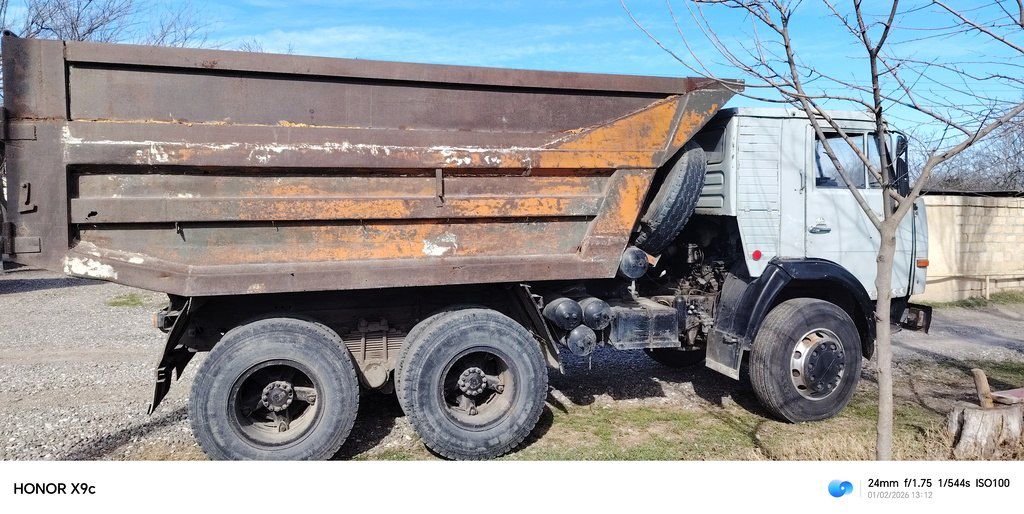 KamAz 55111, 11 L, 1990 il, 268 578 km — Yük maşınları, Ağcabədi (3)