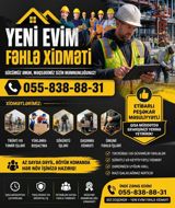 İşçi tələb olunur 055-838-88-31 əlaqə saxliyin ətraflı məlumat verək — Yeni Evim/ yük daşıma/söküntü /Təmir /Xidməti