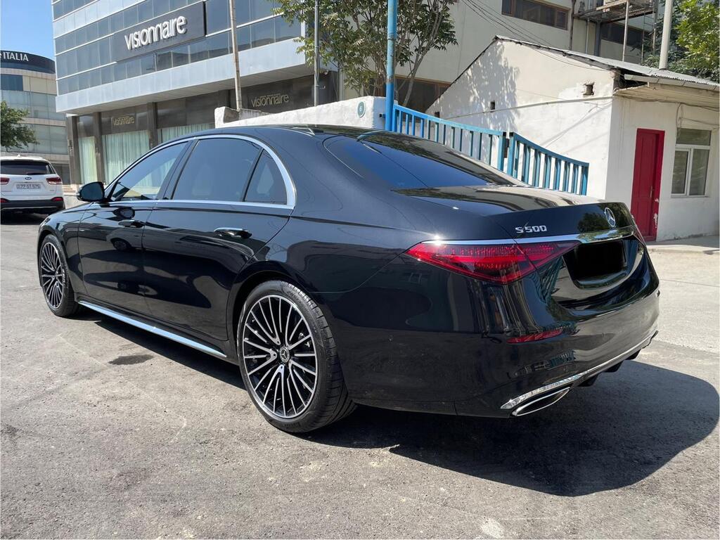 Mercedes S 500 4MATIC, 3.0 L, 2022 il, 39 000 km — Avtomobillər, Bakı (6)