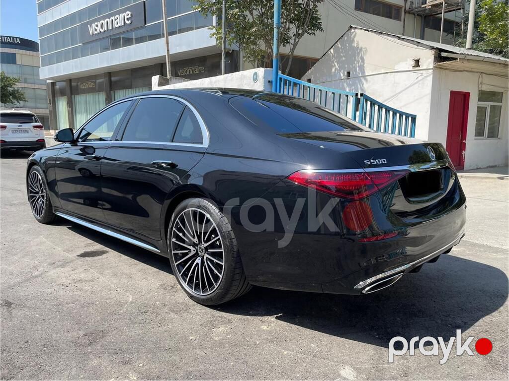 Mercedes S 500 4MATIC, 3.0 L, 2022 il, 39 000 km — Avtomobillər, Bakı (6)