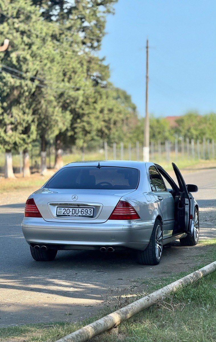 Mercedes S 320, 2000 il — Avtomobillər, Lənkəran (2)