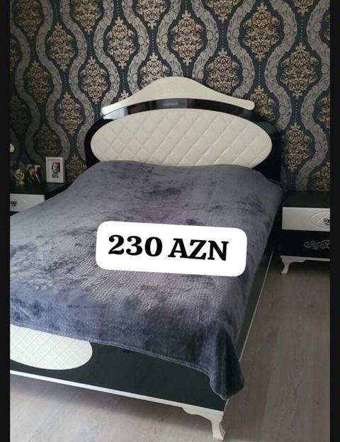 Selin✨Fabrik istehsali taxt ideal veziyetde seliqeli Matrasla 230 AZN — Bakı