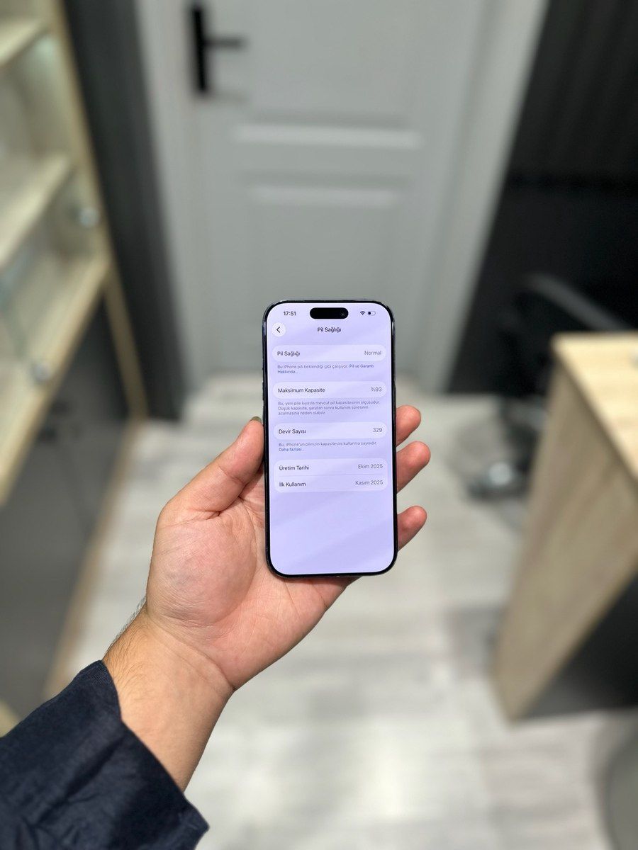Apple iPhone 17 Pro Deep Blue 256GB/12GB — Smartfonlar, Bakı (6)