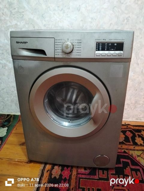 Paltaryuyan maşın Sharp, 6 kq, İşlənmiş, Avtomat