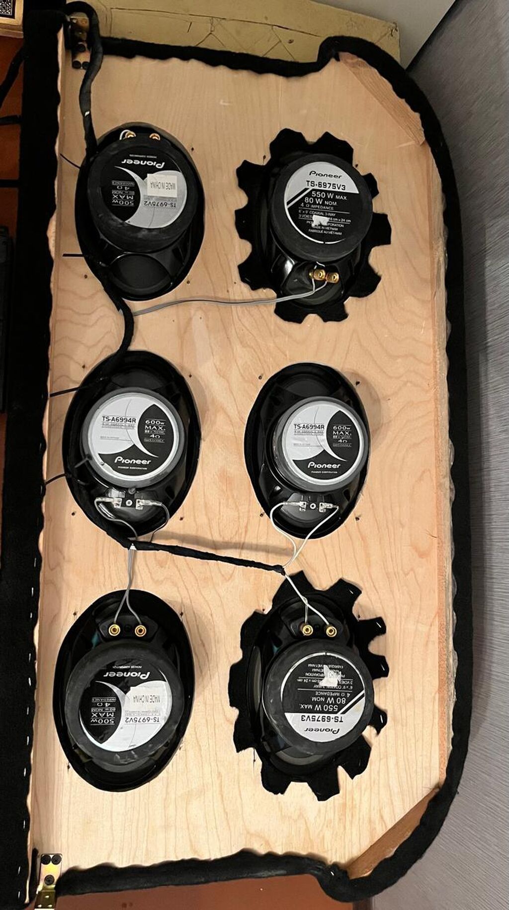 Pioneer avtomobil üçün akustik panel. Panel üzərində ümumilikdə 6 — Elektronika, Bakı (2)