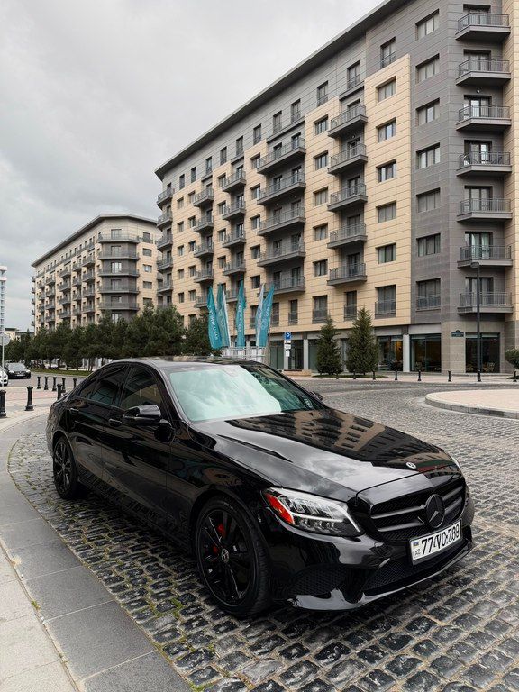 Mercedes C 300, 2.0 L, 2019 il, 173 000 km — Avtomobillər, Bakı (2)