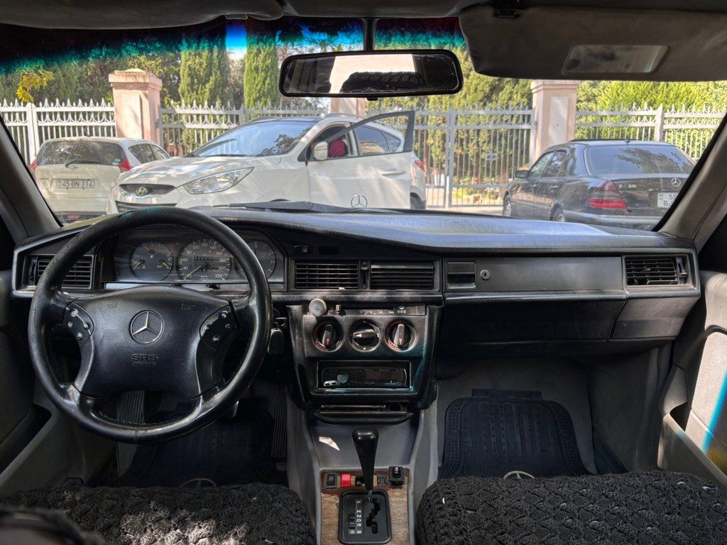 Mercedes 190, 1.8 L, 1993 il, 400 000 km — Avtomobillər, Mingəçevir (12)