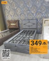 LA MINI dizaynlı ikinəfərlik çarpayı Ölçü: - 90 × 200 sm — Furniture