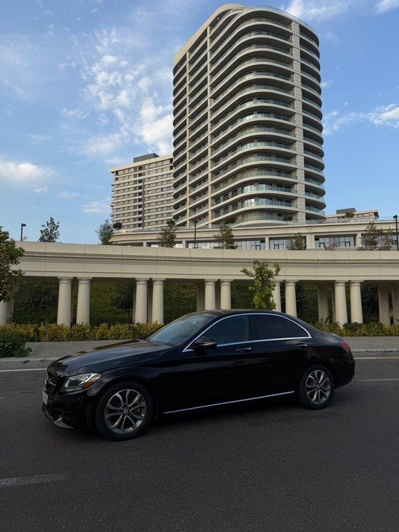 Mercedes C 300, 2.0 L, 2016 il, 88 150 km — Avtomobillər, Bakı (2)