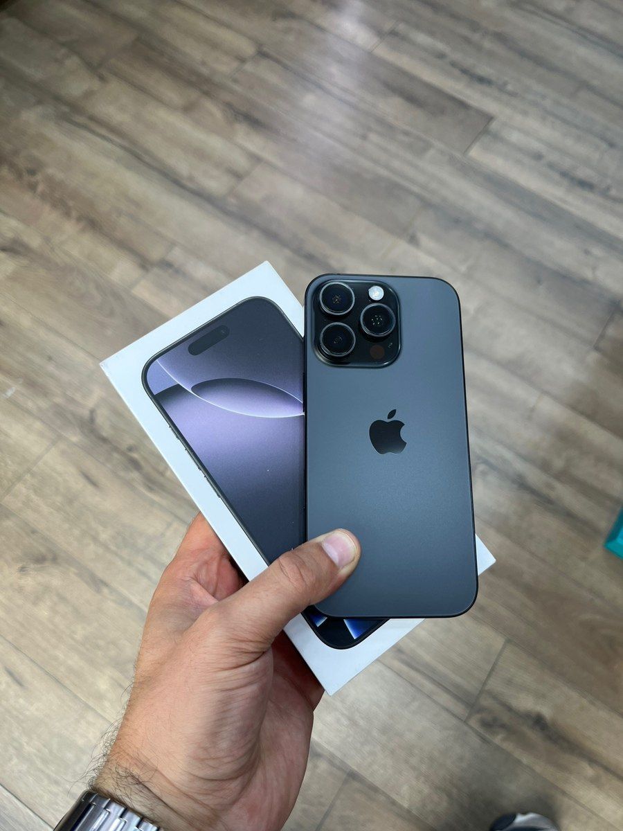 Apple iPhone 16 Pro Black Titanium 256GB/8GB — Smartfonlar, Bakı (2)