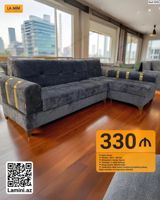 Künc divan – La Mini - Model: Künc divan (Kod: 2203) - Ölçülər: 260 × — Goods