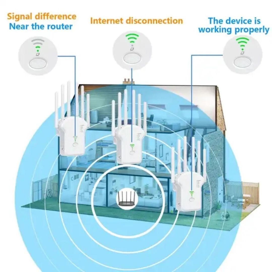 WiFi Repeater — Şəbəkə və server avadanlığı, Bakı (5)
