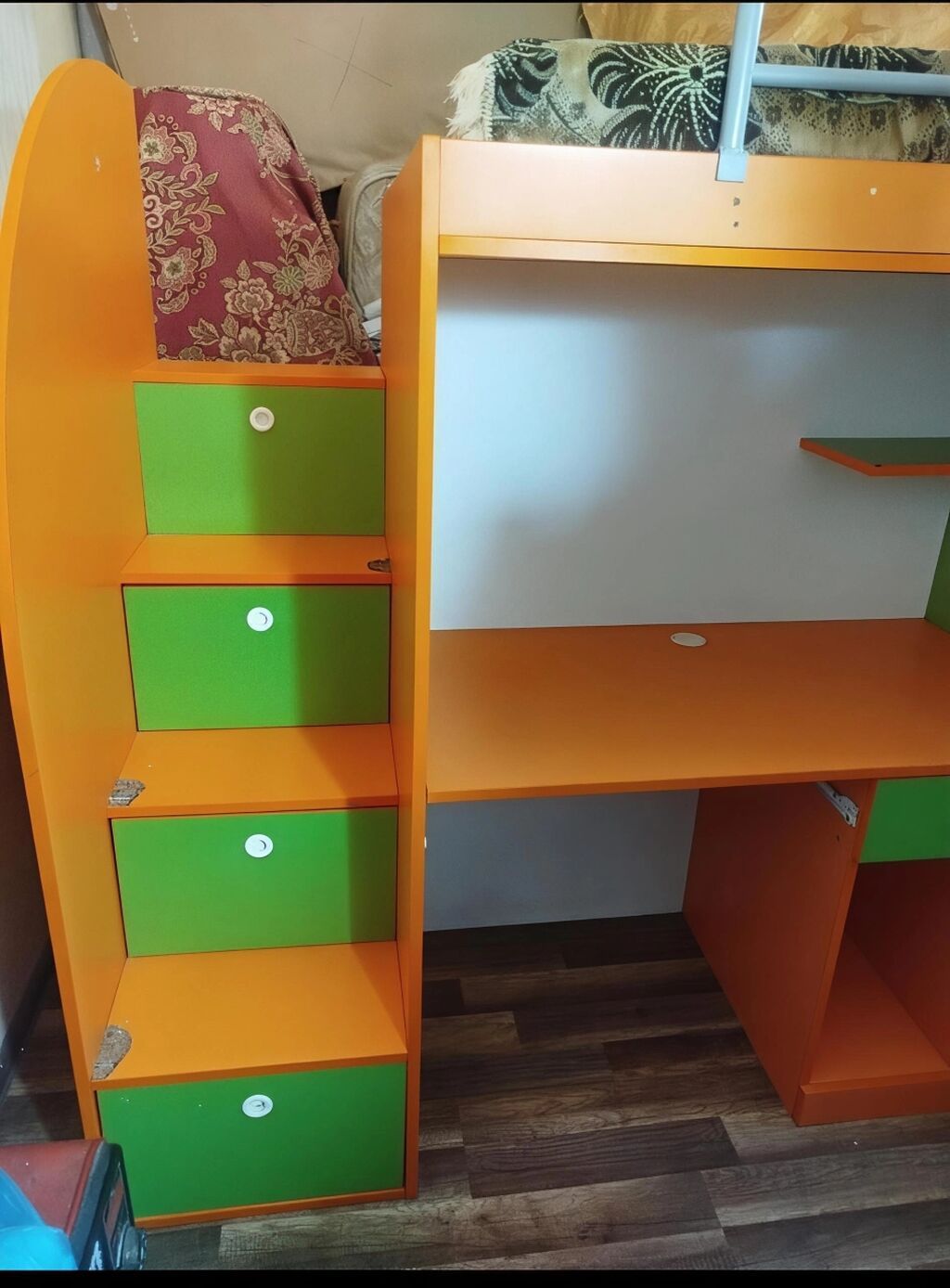 Oğlan və qız üçün, İşlənmiş, Təknəfərlik çarpayı — Mebel, Masazır (3)
