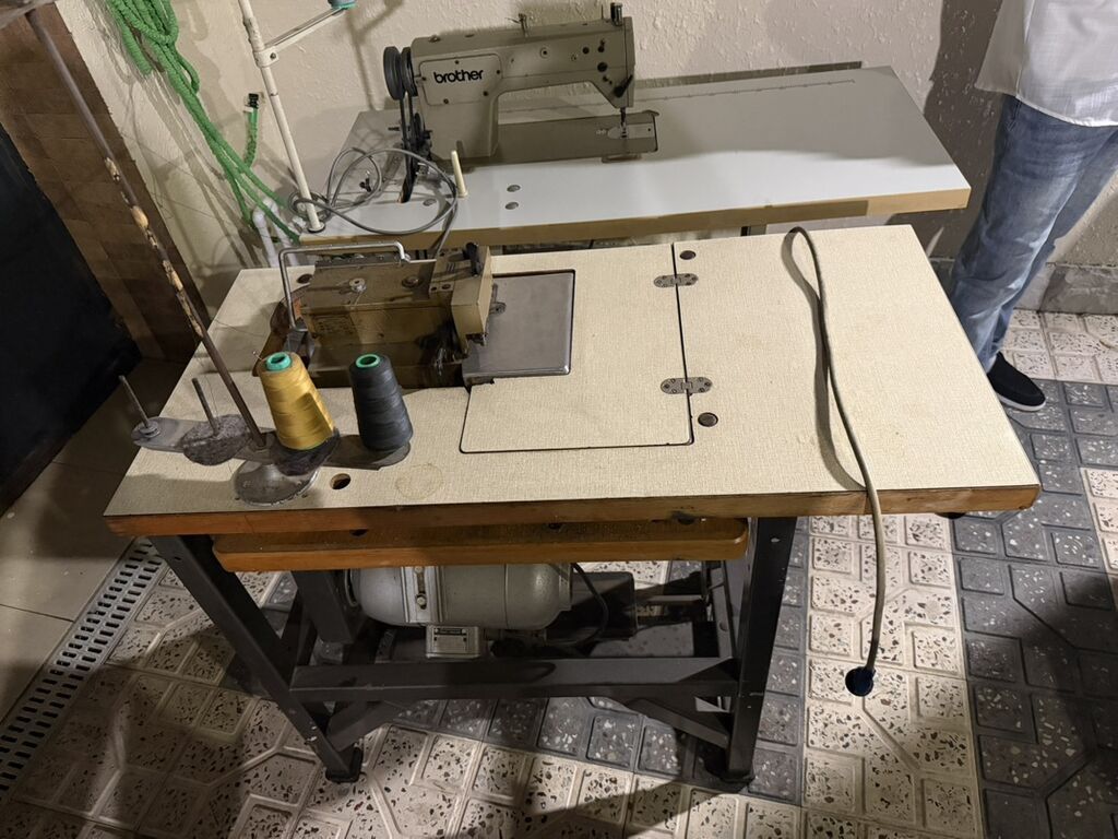 Sənaye tikiş maşını komplekti satılır. Komplektə şəkildə görünən — Elektronika, Mehdiabad (3)