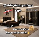 Yataq dəsti Sifarişlə və yeni Qiymət : 849₼ Dəstə daxildir — Мебель