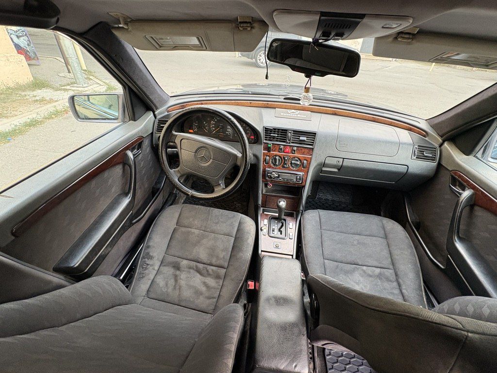 Mercedes C 200, 2.0 L, 1996 il, 215 000 km — Avtomobillər, Bakı (7)