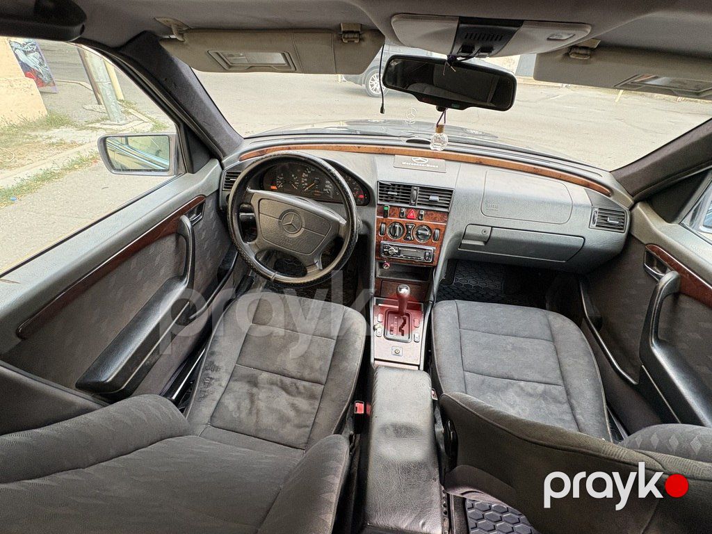 Mercedes C 200, 2.0 L, 1996 il, 215 000 km — Avtomobillər, Bakı (7)