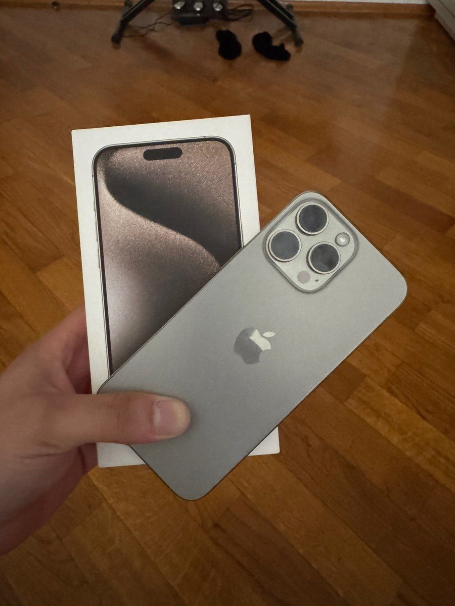 Apple iPhone 15 Pro Max Natural Titanium 256GB/8GB — Smartfonlar, Bakı (7)