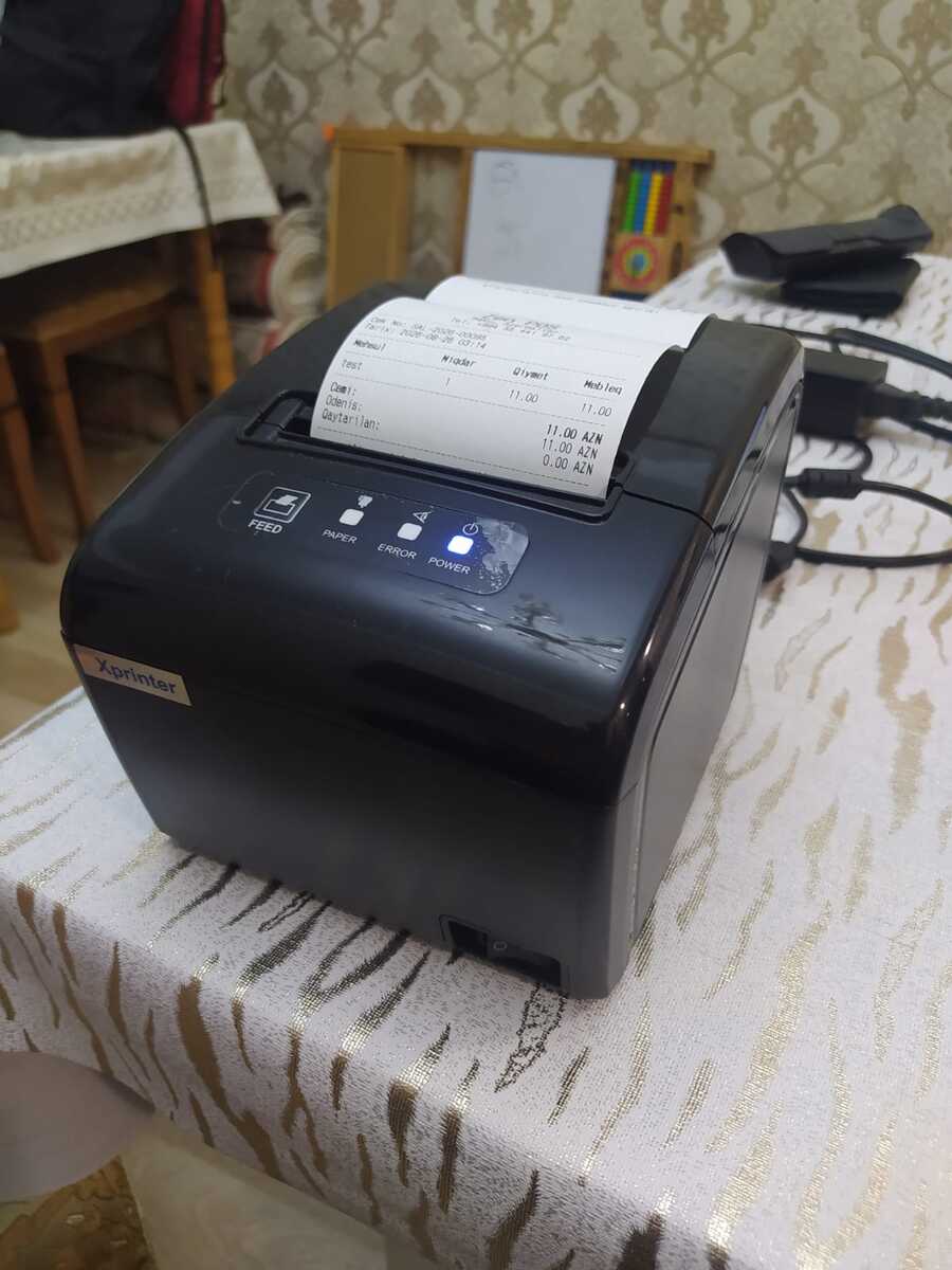 Çek printeri Xprinter XP-S200M — Biznes və avadanlıq, Bakı