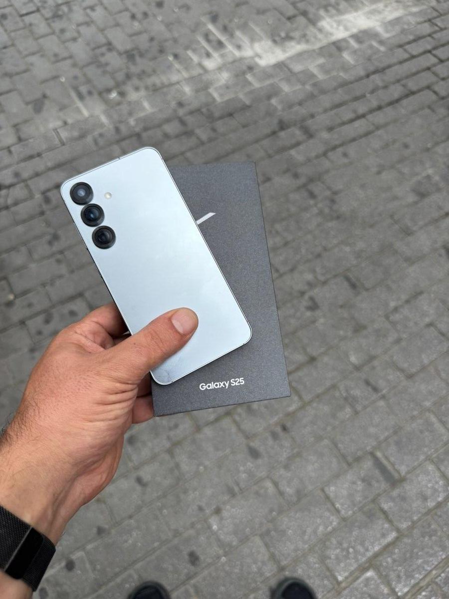 Samsung Galaxy S25 Silver Shadow 128GB/12GB — Smartfonlar, Bakı