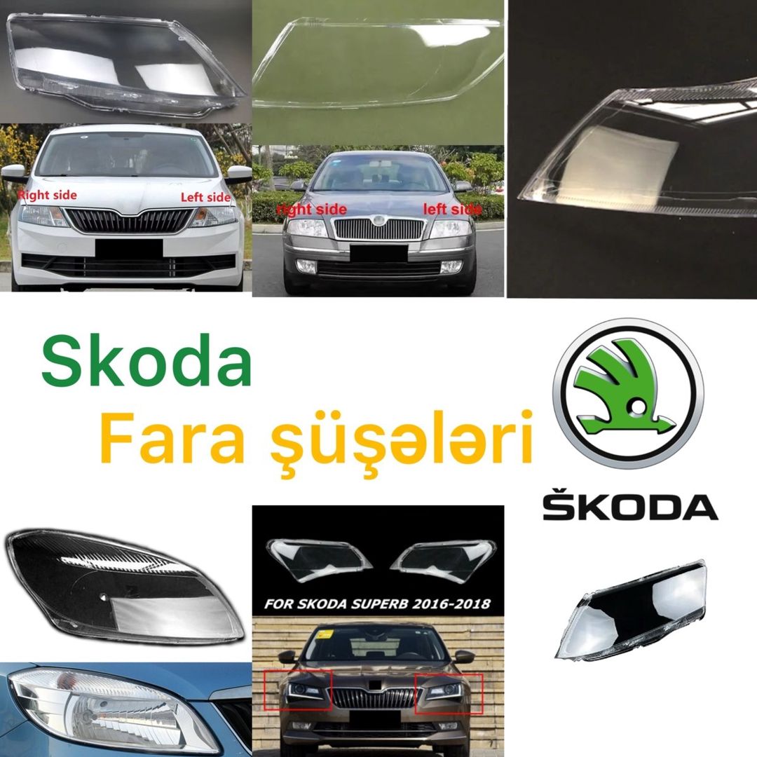 Skoda fara şüşələri — Ehtiyat hissələri və aksesuarlar, Bakı