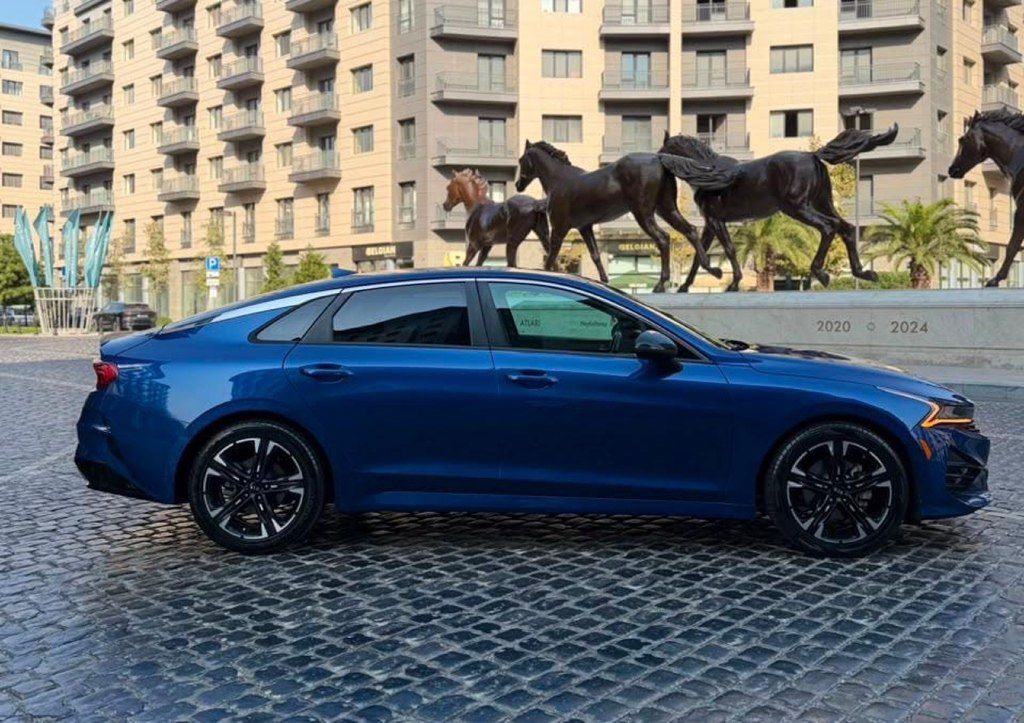 Kia K5, 1.6 L, 2021 il, 170 000 km — Avtomobillər, Bakı (11)
