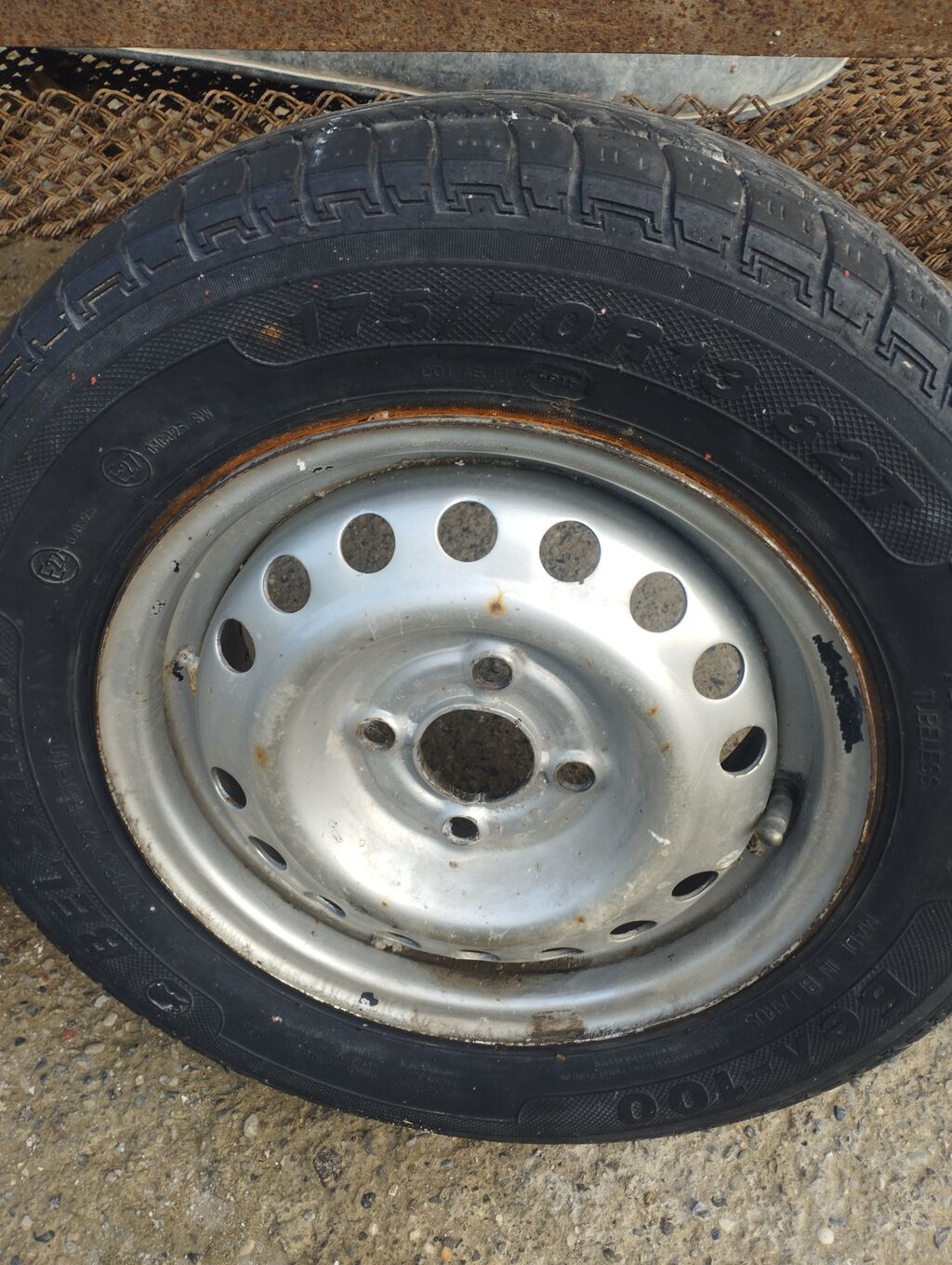 - Dəmir disklə birlikdədir - 4 boltlu disk: - 175/70 R13 — Avto, Digah (5)