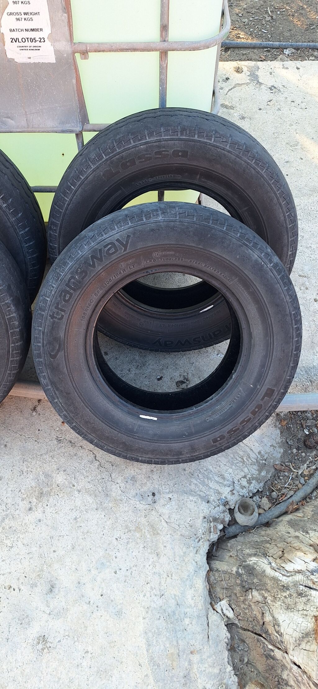 4 ədəd Lassa Transway təkər 195R 14C münasib qiymətə — Təkərlər, Şəmkir (2)