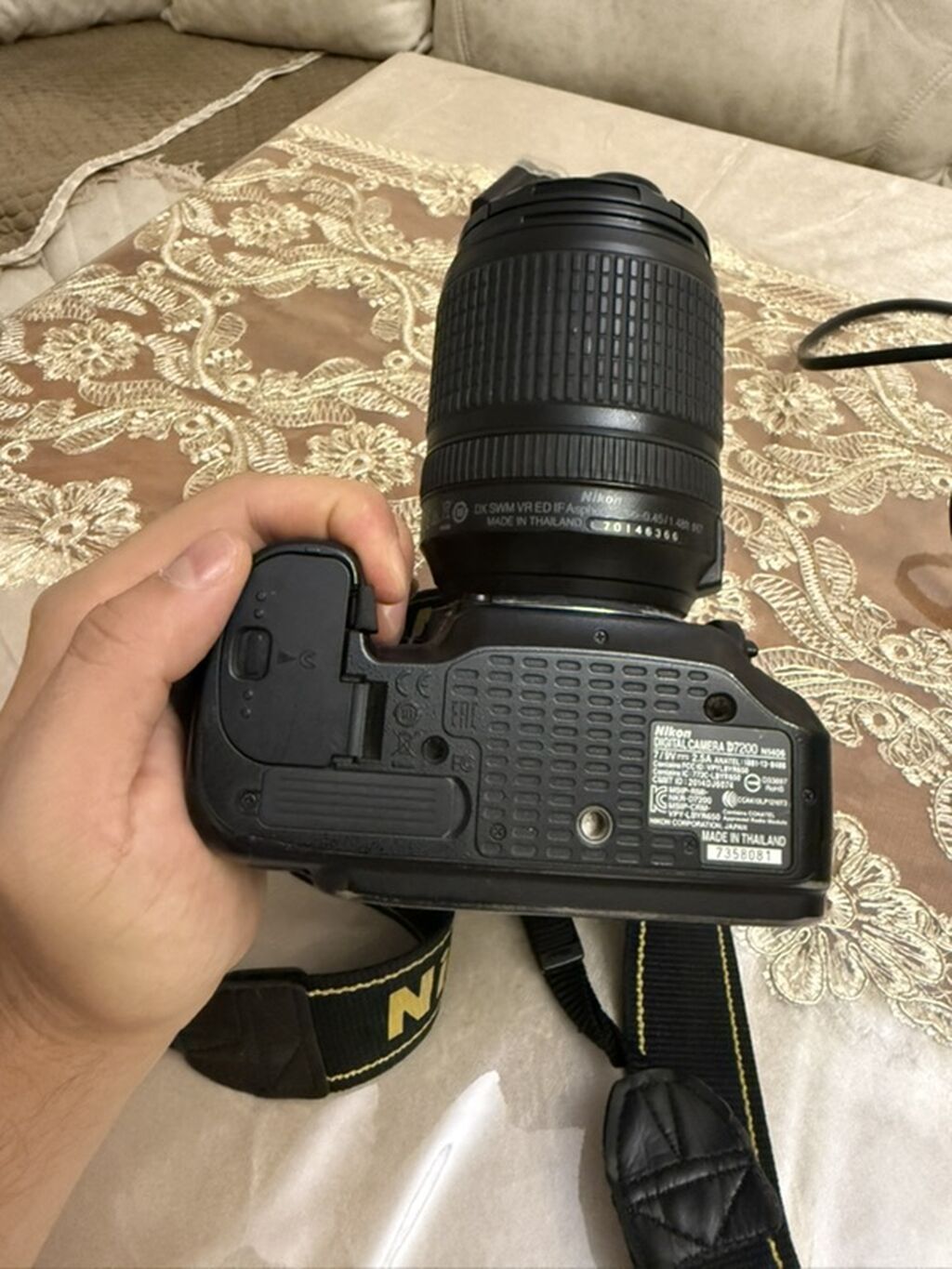 Nikon D7200 fotoaparat, AF-S DX NIKKOR 18-140mm 1:3.5-5.6G ED VR — Elektronika, Bakı (5)