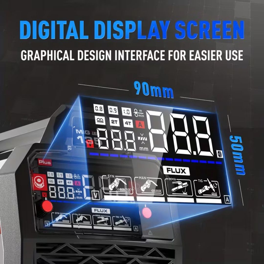 3-ü 1-də İnvertor Qaynaq Aparatı ANDELI 135A MIG / Lift TIG / MMA — Təmir və inşaat, Sumqayıt (2)