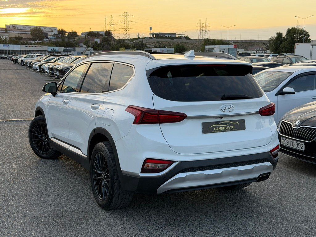 Hyundai Santa Fe, 2.0 L, 2018 il, 77 500 km — Avtomobillər, Bakı (6)