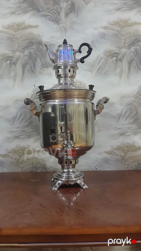 İşlənmiş Od Samovar, 7 l, Ünvandan götürmə