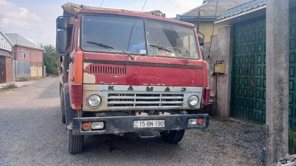KamAz 55111, 11 L, 1989 il, 220 000 km — Yük maşınları, Cəlilabad