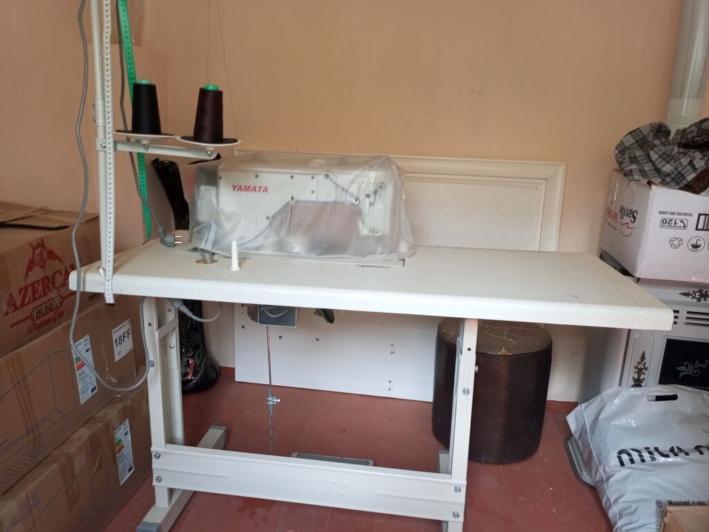 YAMATA sənaye tikiş maşını – stolüstü komplekt - Marka/model: YAMATA — Elektronika, Bakı (2)