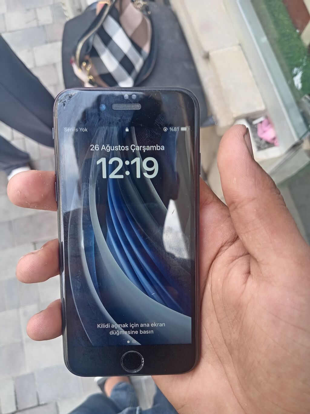 IPhone SE, Qara, Barmaq izi — Apple iPhone, Bakı (3)
