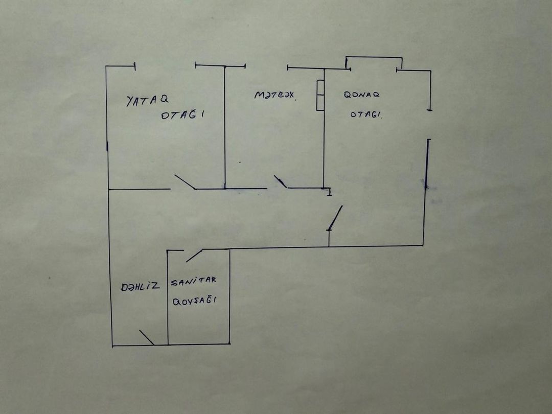 2-otaqlı yeni tikili, Xırdalan ş., 77 m² — Mənzil, Xırdalan (4)