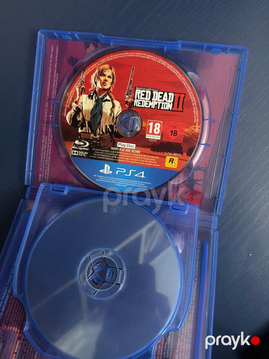 PS4 Rdr2 oyun diski — Elektronika, Bakı (3)