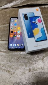 Redmi Note 11S, 128 GB, rəng - Mavi, Barmaq izi — Electronics