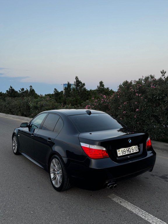 BMW 525, 2.5 L, 2008 il, 154 200 km — Avtomobillər, Bakı (4)