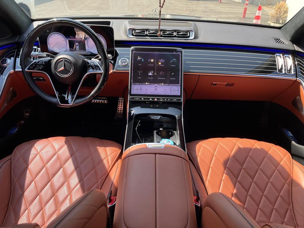Mercedes S 500 4MATIC, 3.0 L, 2022 il, 39 000 km — Avtomobillər, Bakı (8)