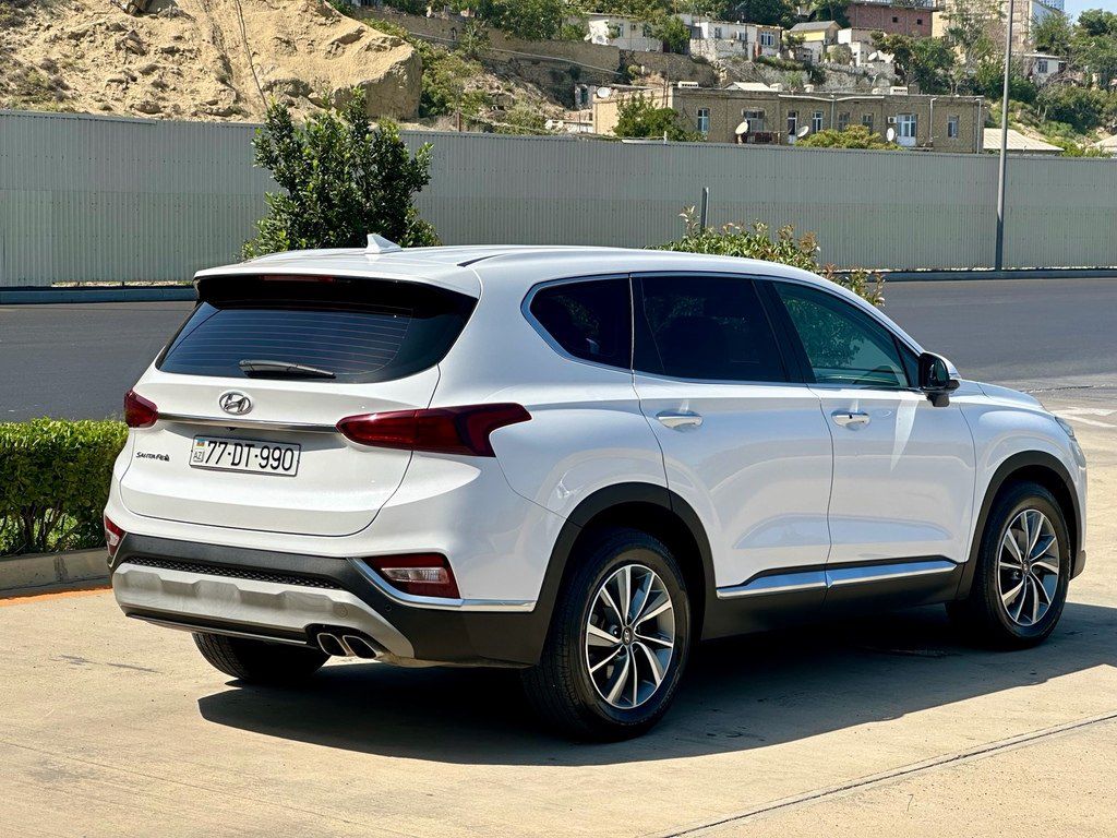 Hyundai Santa Fe, 2.0 L, 2019 il, 177 000 km — Avtomobillər, Bakı (6)